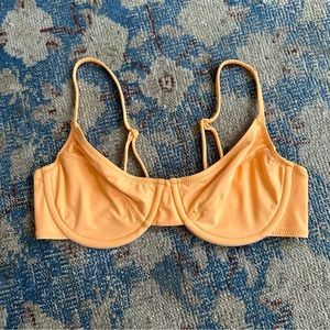 NWOT J. Crew 90s Underwire Bikini Top 32C